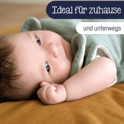 Zu00f6llner Kuscheldecke aus Baumwollmusselin Zimt* Bettausstattung