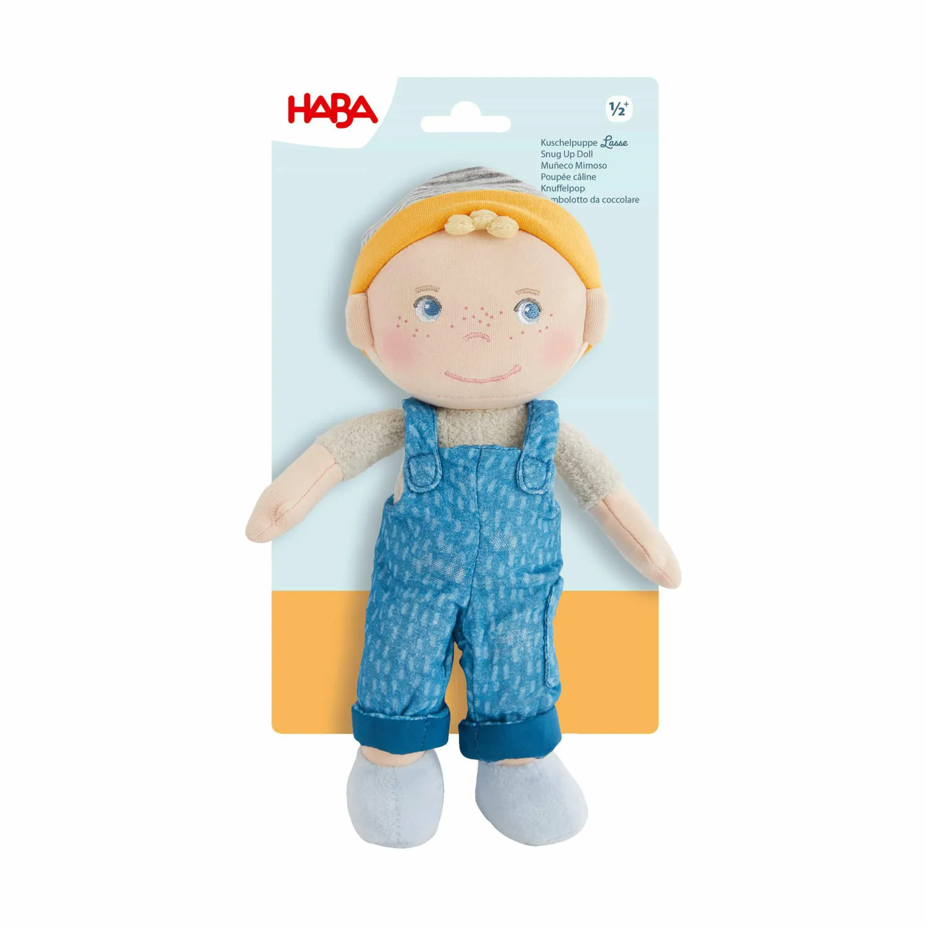 HABA Kuschelpuppe Lasse*Kinder Puppen & Puppenwagen