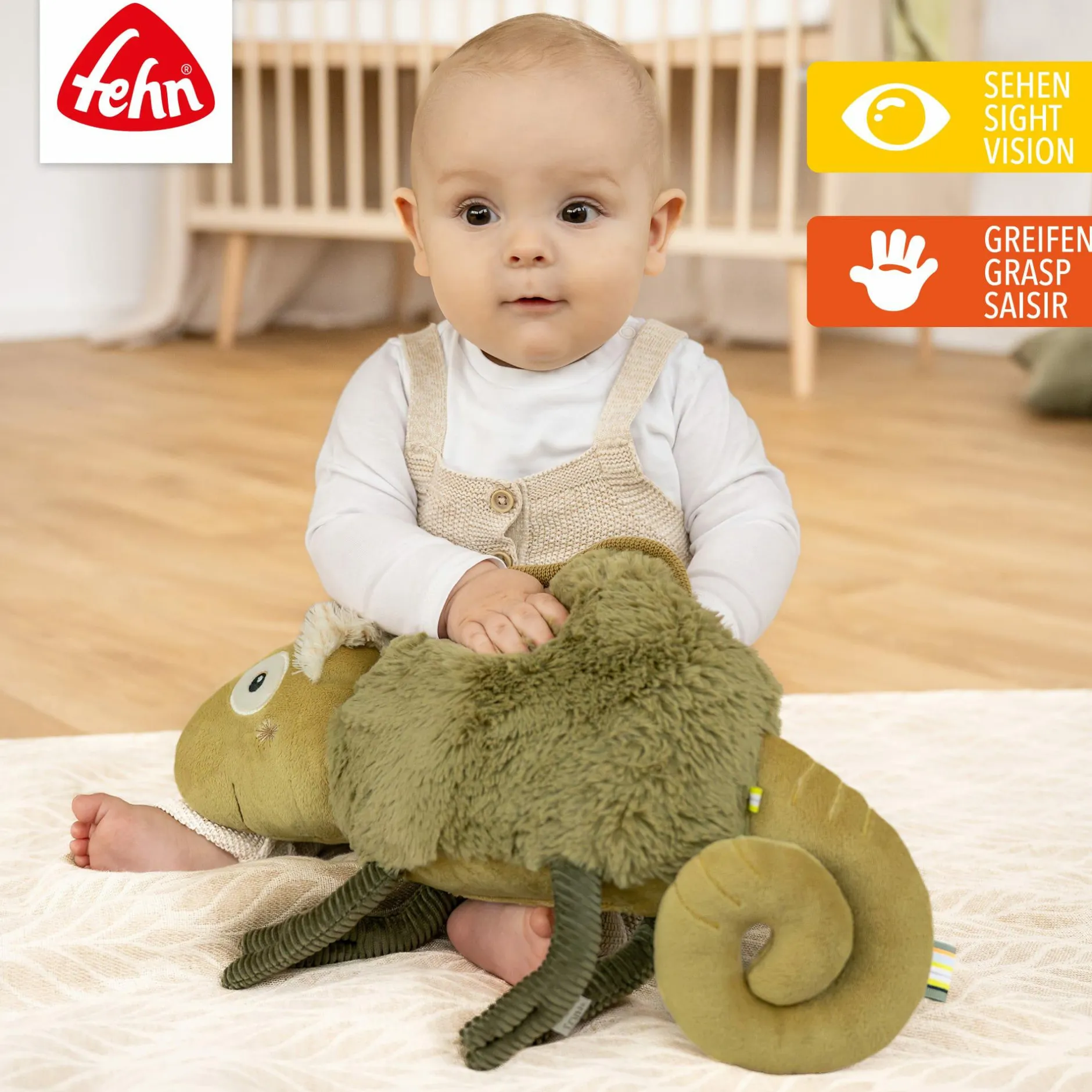 fehn Kuscheltier Chamäleon XL* Kuscheltiere
