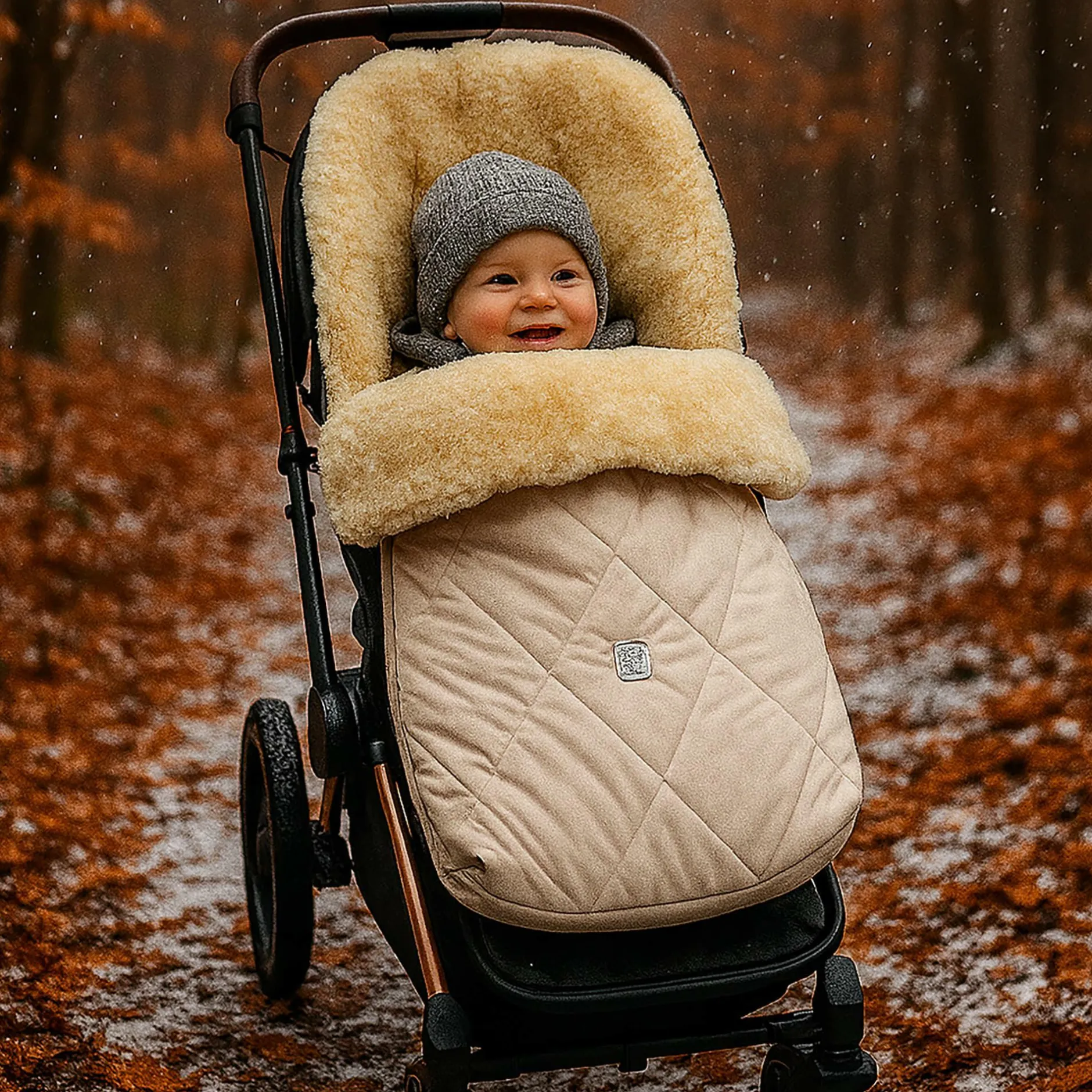 KAISER Lammfell Fußsack COOSY*Kinder Kinderwagen Zubehör