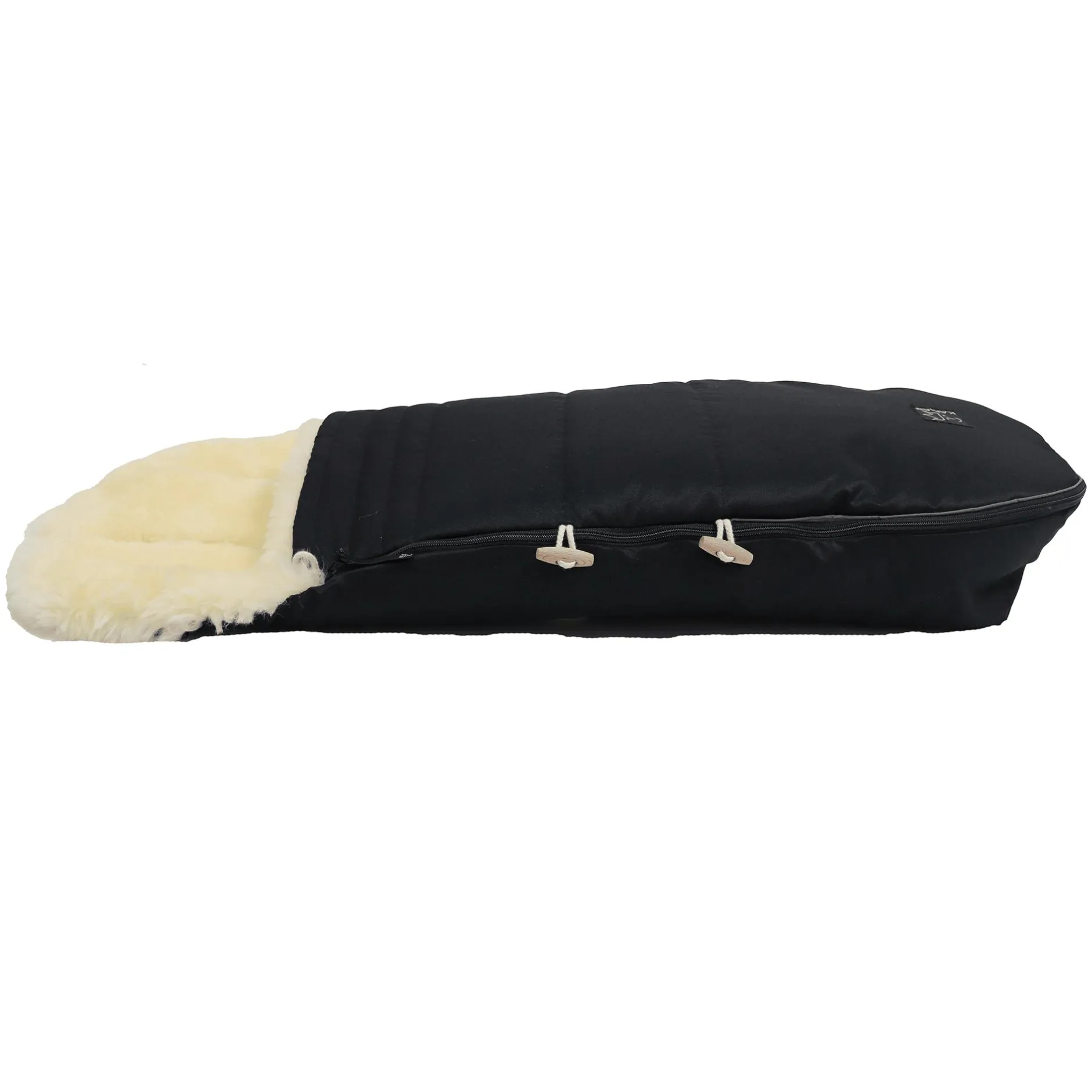 KAISER Lammfell Fußsack LOVE THE NATURE Black*Kinder Kinderwagen Zubehör