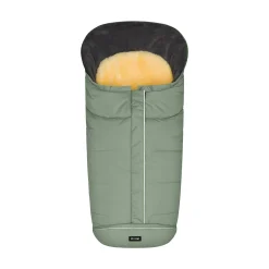 LITTLE ONE Lammfellfußsack Discover Salbei*Kinder Kinderwagen Zubehör