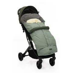 LITTLE ONE Lammfellfußsack Discover Salbei*Kinder Kinderwagen Zubehör