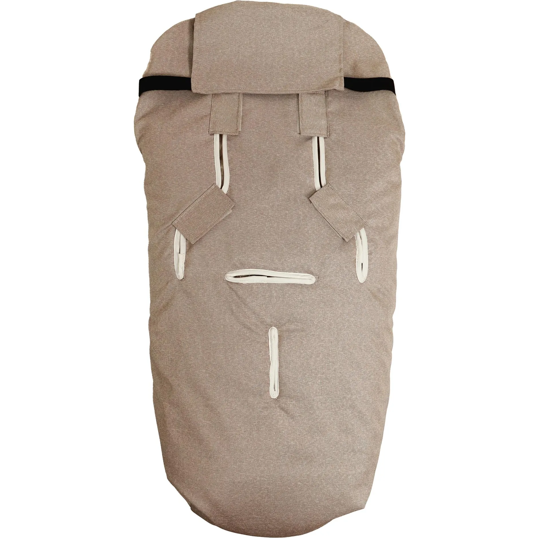 KAISER Lammfll Fußsack LOVE THE NATURE Sand Melange*Kinder Kinderwagen Zubehör