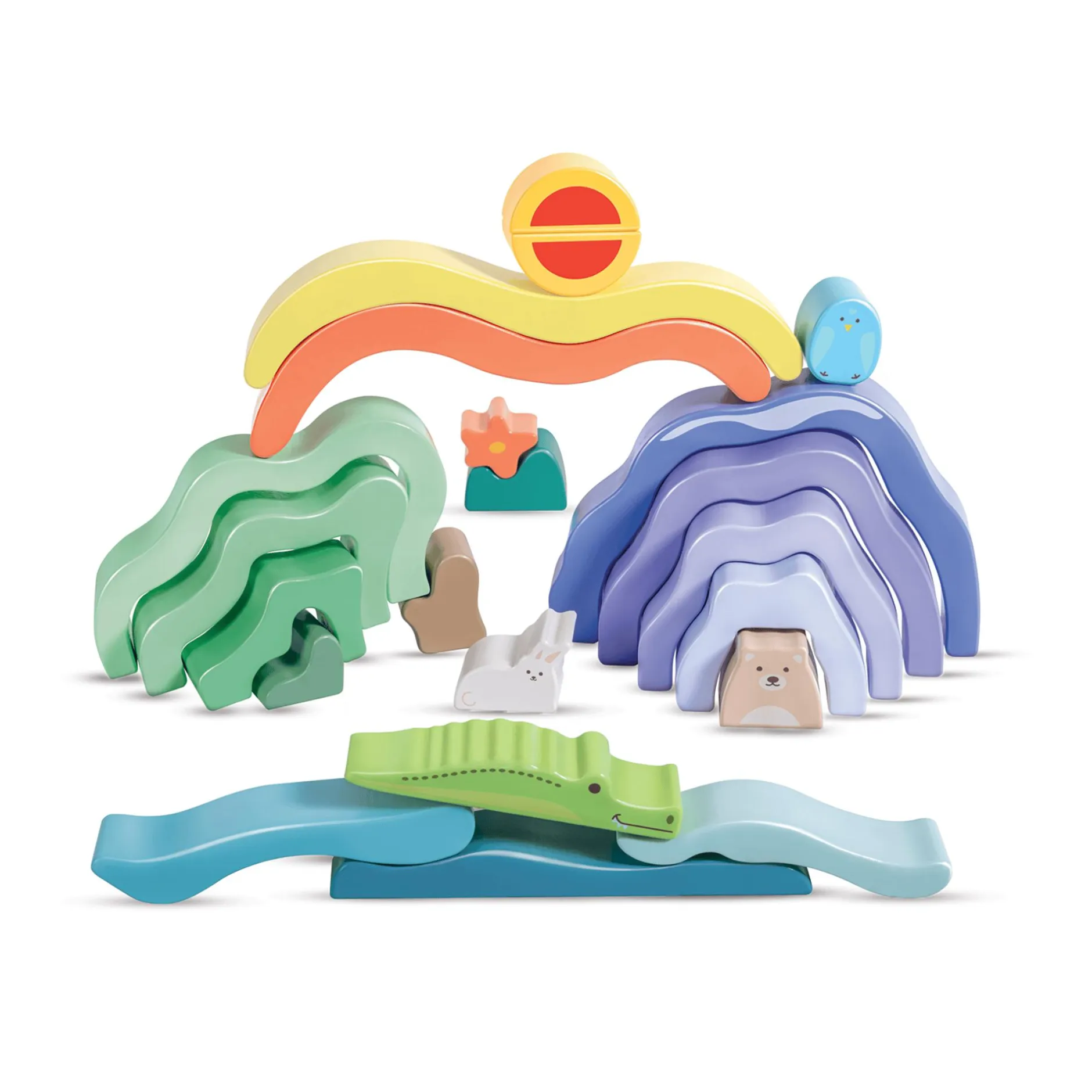 Hape Landschaftsbausteine*Kinder Konstruktionsspielzeug