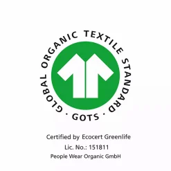 People Wear Organic Langarmbody Baumwolle/Wolle/Seide blau* Bodys