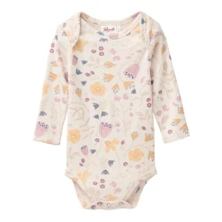 People Wear Organic Langarmbody Blümchen* Bodys