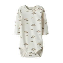 Lil' Atelier Langarmbody Regenbogen* Bodys