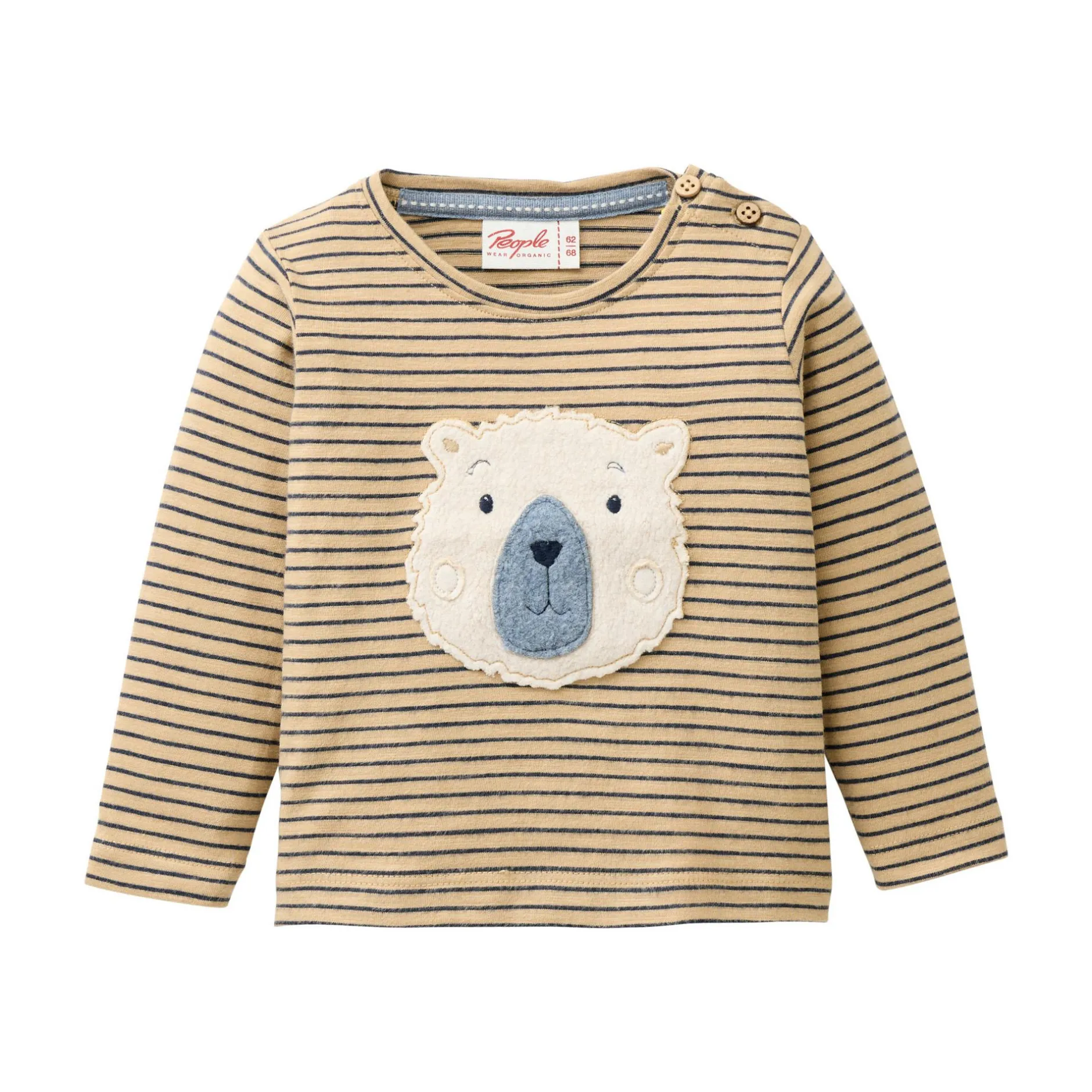 People Wear Organic Langarmshirt Bär* Oberteile