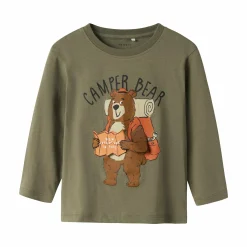 name it Langarmshirt Camper Bär* Oberteile