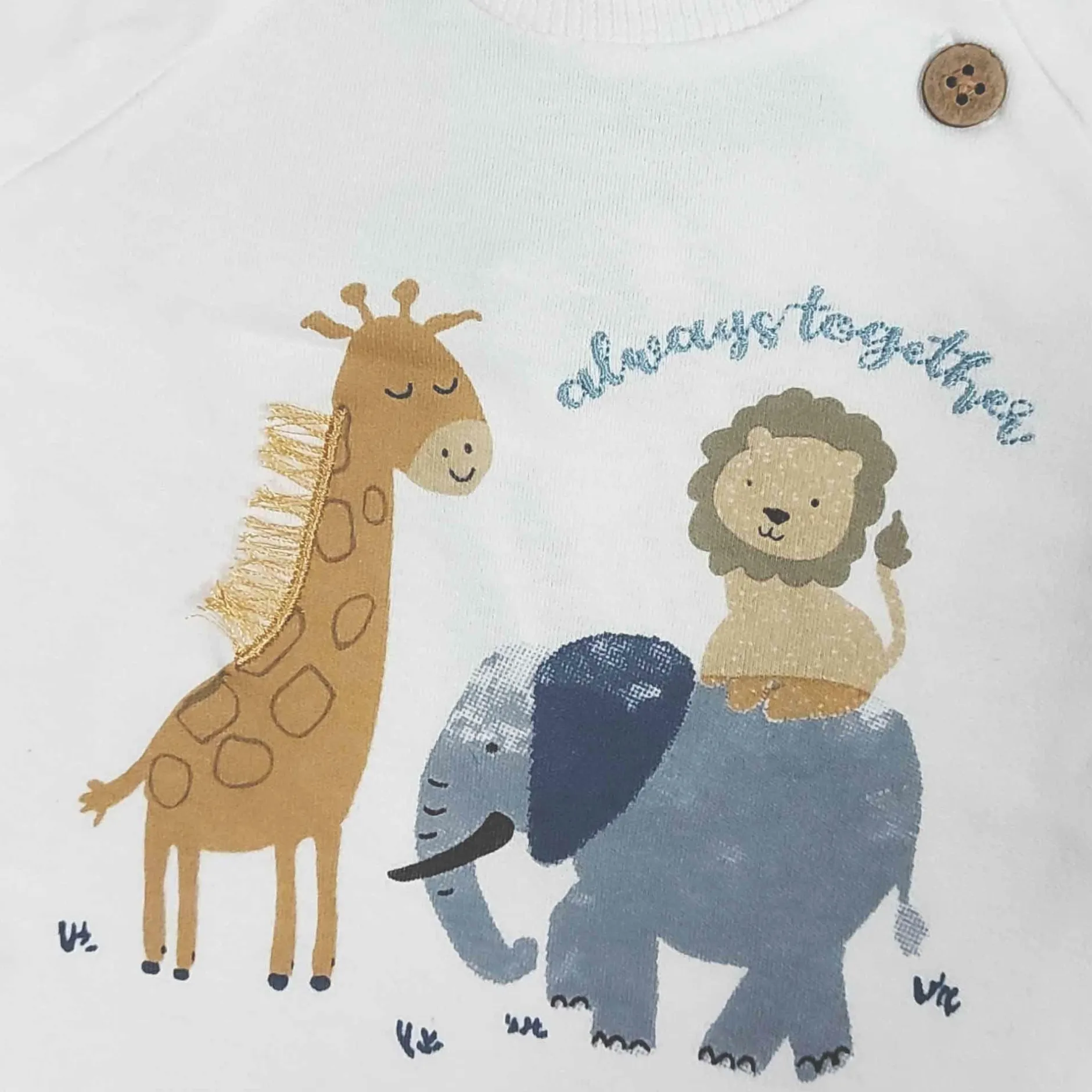 LITTLE Langarmshirt Mini Safari* Oberteile