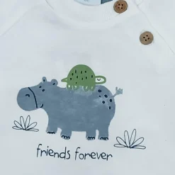 LITTLE Langarmshirt Nilpferd* Oberteile