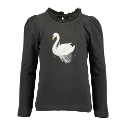 blue seven Langarmshirt Schwan* Oberteile