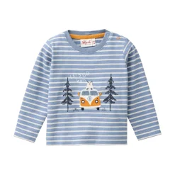 People Wear Organic Langarmshirt Streifen* Oberteile