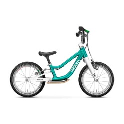 Woom Laufrad Go1+ Metallic Turquoise*Kinder Kinderfahrzeuge