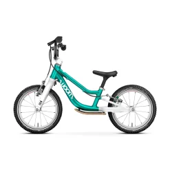Woom Laufrad Go1+ Metallic Turquoise*Kinder Kinderfahrzeuge