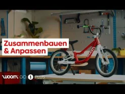Woom Laufrad Go1 Red*Kinder Kinderfahrzeuge