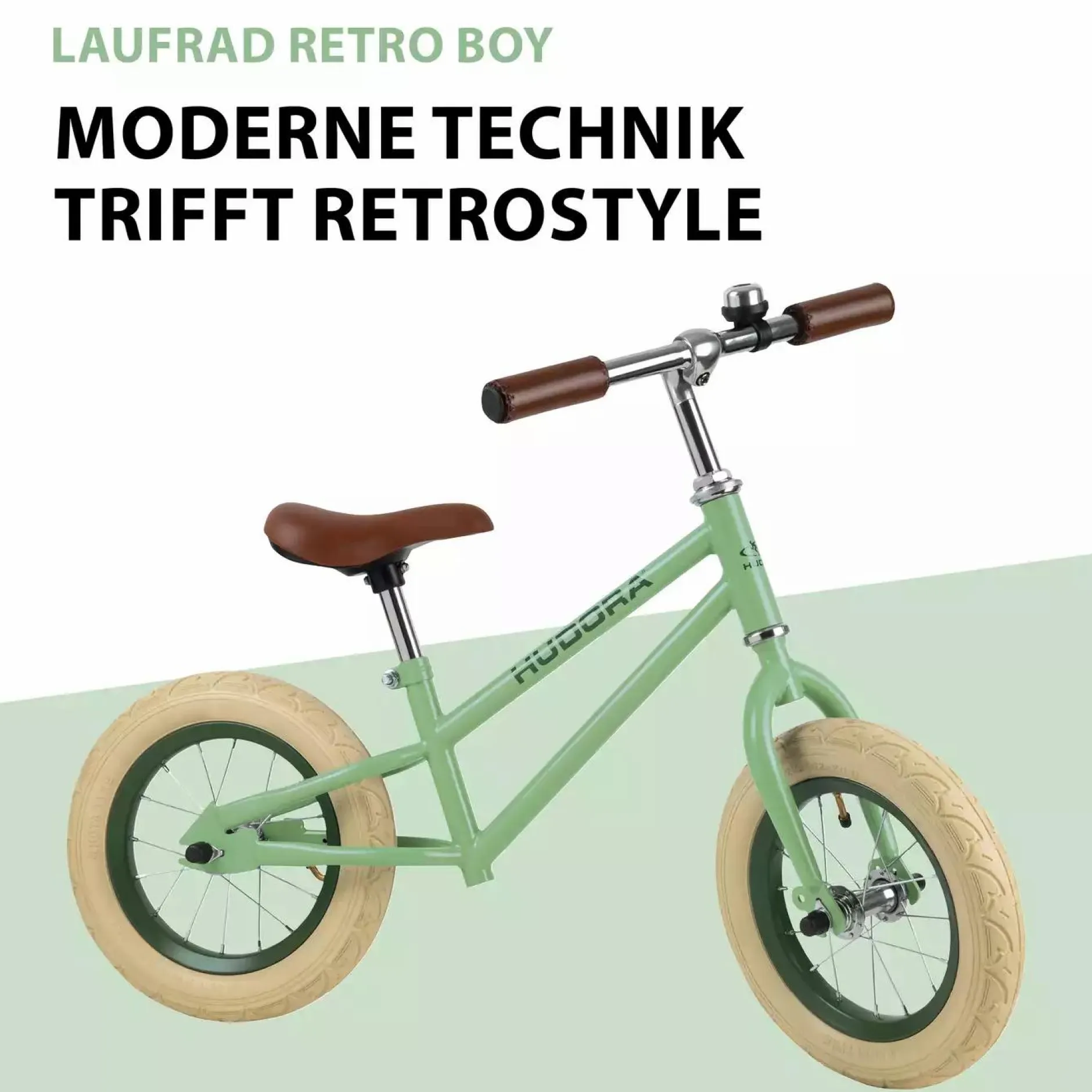 HUDORA Laufrad Retro Boy*Kinder Kinderfahrzeuge