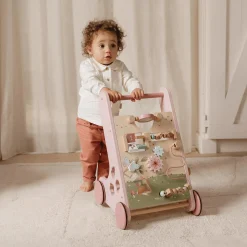 LITTLE DUTCH Laufwagen Fairy Garden Multi Activity*Kinder Holzspielzeug|Lauflernwagen