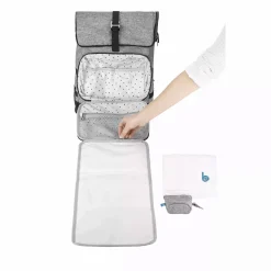 babymoov LE Sancy Rucksack Smokey* Wickelrucksäcke