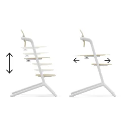 cybex LEMO Hochstuhl Sand White* Treppenhochstühle