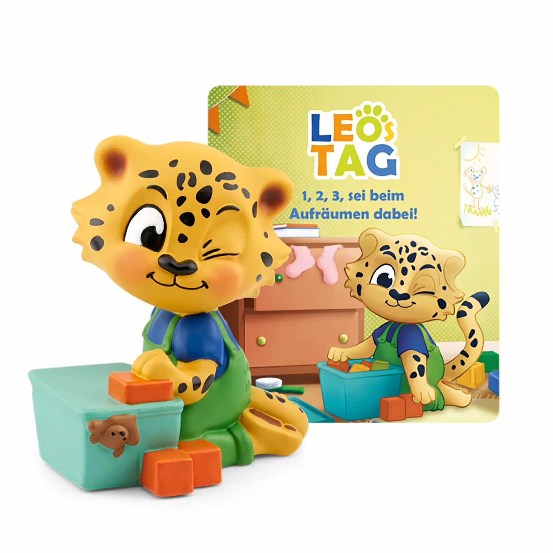 tonies Leos Tag - 1, 2, 3, sei beim Aufräumen dabei!*Kinder Musik|Spielzeug Ab 3 Jahren