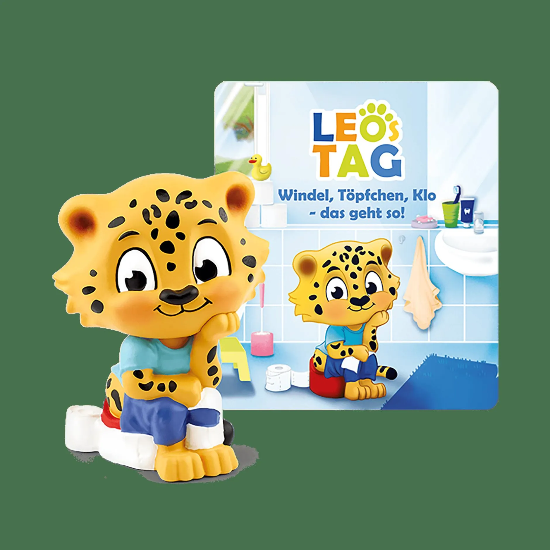 tonies Leos Tag - Windel, Töpfchen, Klo - das geht so!*Kinder Musik|Spielzeug Ab 3 Jahren