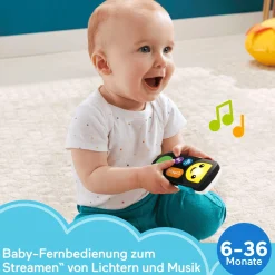Fisher Price Lernspaß Smart TV Fernbedienung*Kinder Lernspielzeug