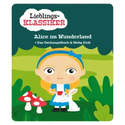 tonies Lieblings-Klassiker – Alice im Wunderland und zwei weitere Klassiker*Kinder Musik|Spielzeug Ab 4 Jahren