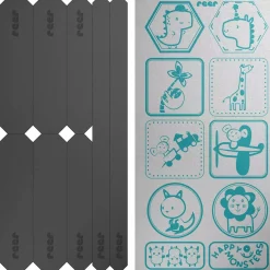 reer LightReflex Reflektorsticker Set*Kinder Kinderwagen Zubehör