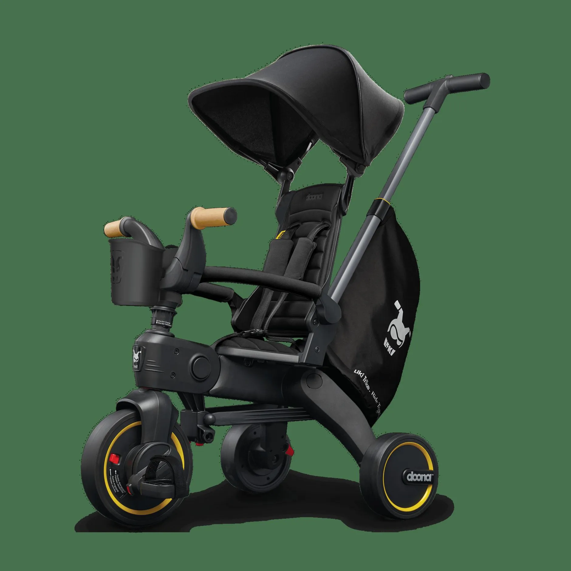 doona Liki Trike S5 Nitro Black*Kinder Kinderfahrzeuge