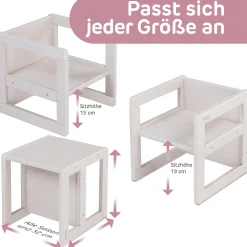 babybay Littlefoot babycube*Kinder Lerntürme|Kindersitzgruppen