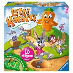 Ravensburger Lotti Karotti - Das verdrehte Hasenrennen*Kinder Lernspielzeug|Spielzeug Ab 4 Jahren