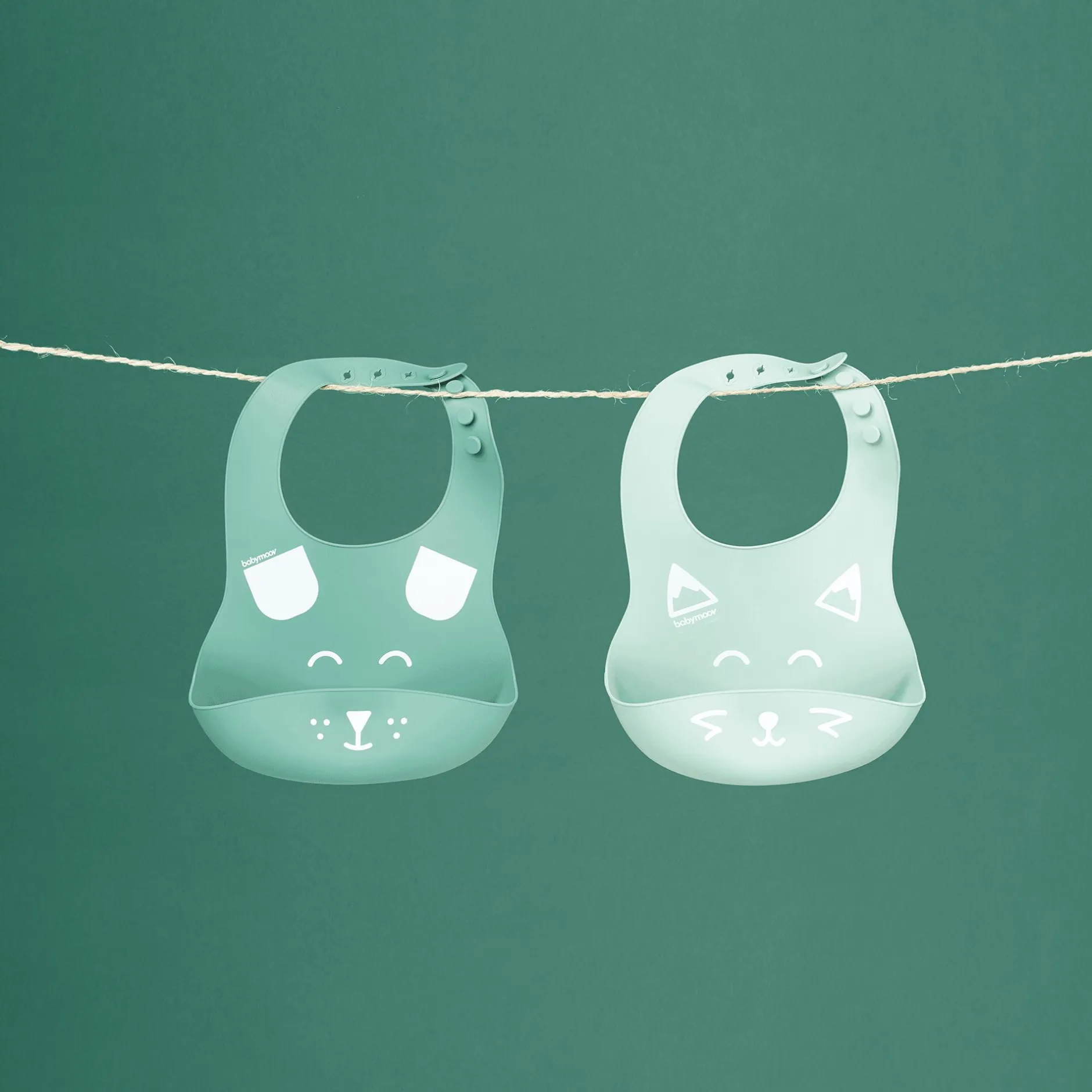 babymoov Lätzchen BIB'ISY 2er Set* Lätzchen|Lätzchen