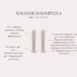 Lunary Magnesium Komplex 4* Hausapotheke|Nahrungsergänzung & Vitamine