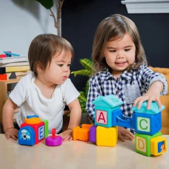 baby einstein Magnetische Aktivitätsblöcke Bridge & Learn*Kinder Konstruktionsspielzeug