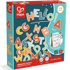 Hape Magnetische Buchstaben*Kinder Lernspielzeug|Spielzeug Ab 3 Jahren