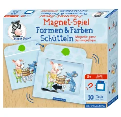 DIE SPIEGELBURG Magnetspiel Formen & Farben Schütteln Die Lieben Sieben*Kinder Lernspielzeug