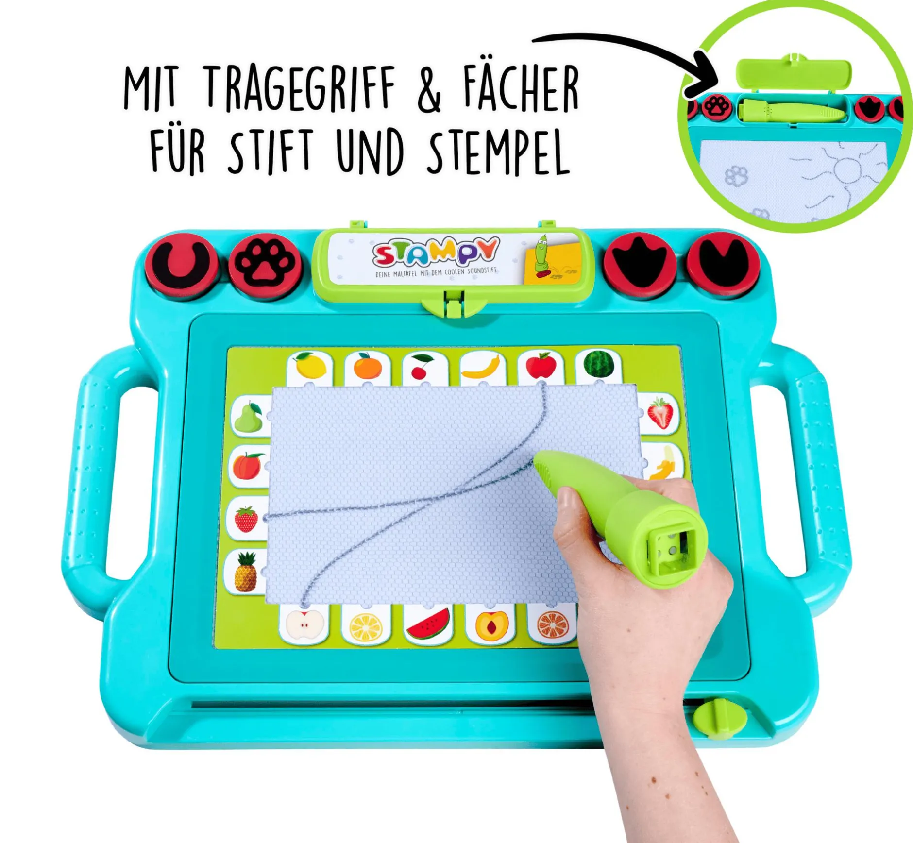 Simba Maltafel Stampy*Kinder Lernspielzeug|Malen & Kneten