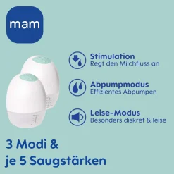 MAM Move Hands-free Doppelmilchpumpe* Milchpumpen