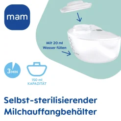 MAM Move Hands-free Milchpumpe* Stillzeit & Rückbildung
