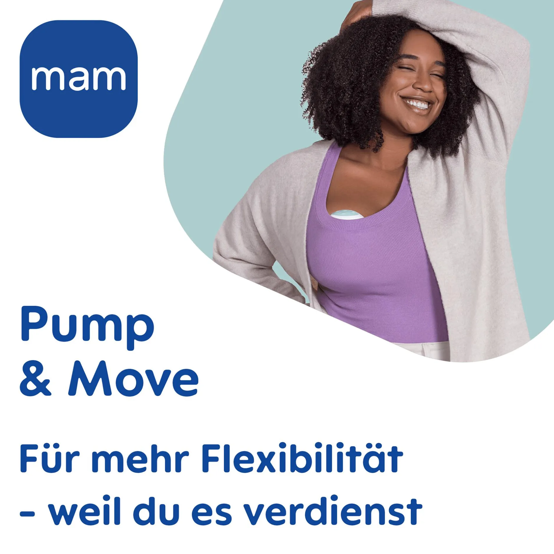 MAM Move Hands-free Milchpumpe* Stillzeit & Rückbildung
