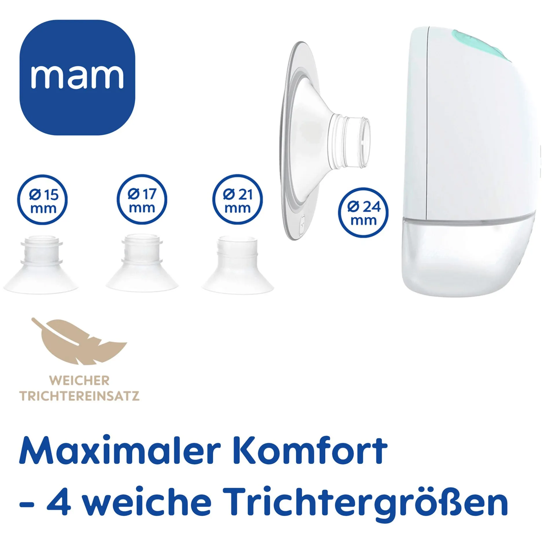 MAM Move Hands-free Milchpumpe* Stillzeit & Rückbildung