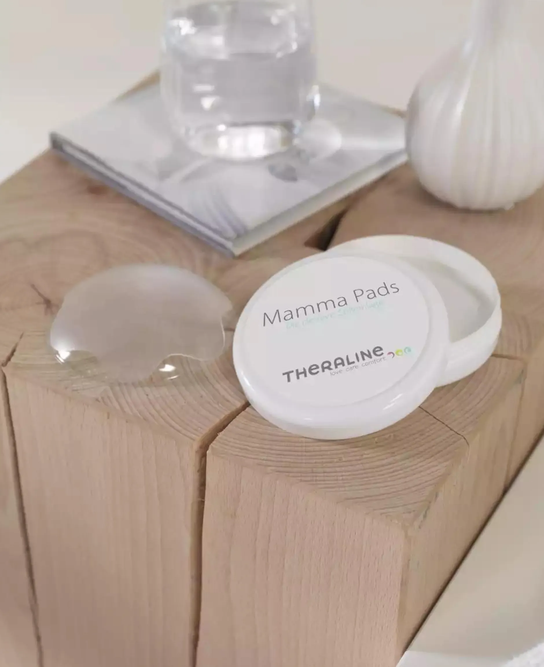 THERALINE Mamma Pads - Silikonstilleinlage* Stillzeit & Rückbildung|Stillzubehör