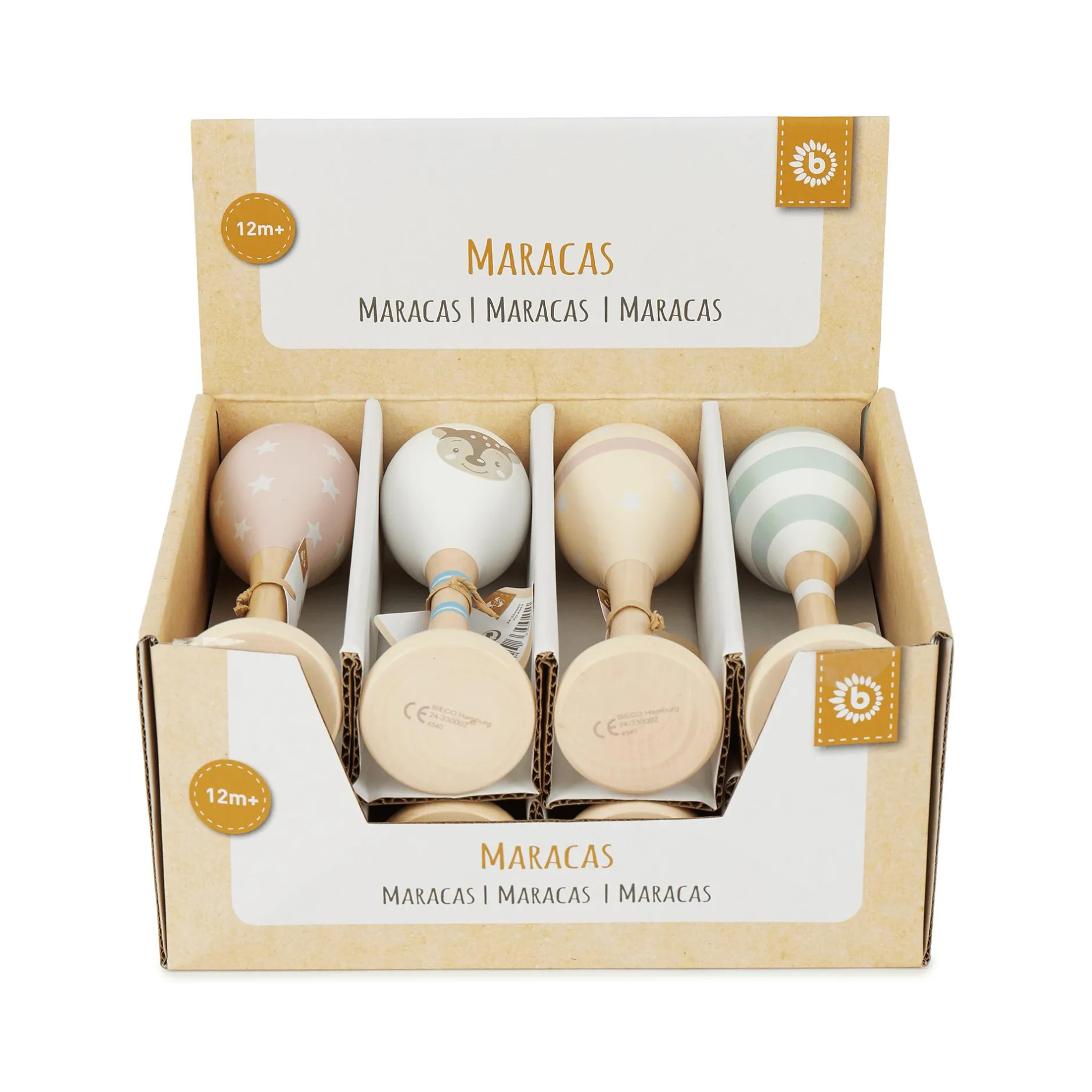 bieco Maracas*Kinder Musik|Rasseln & Greiflinge