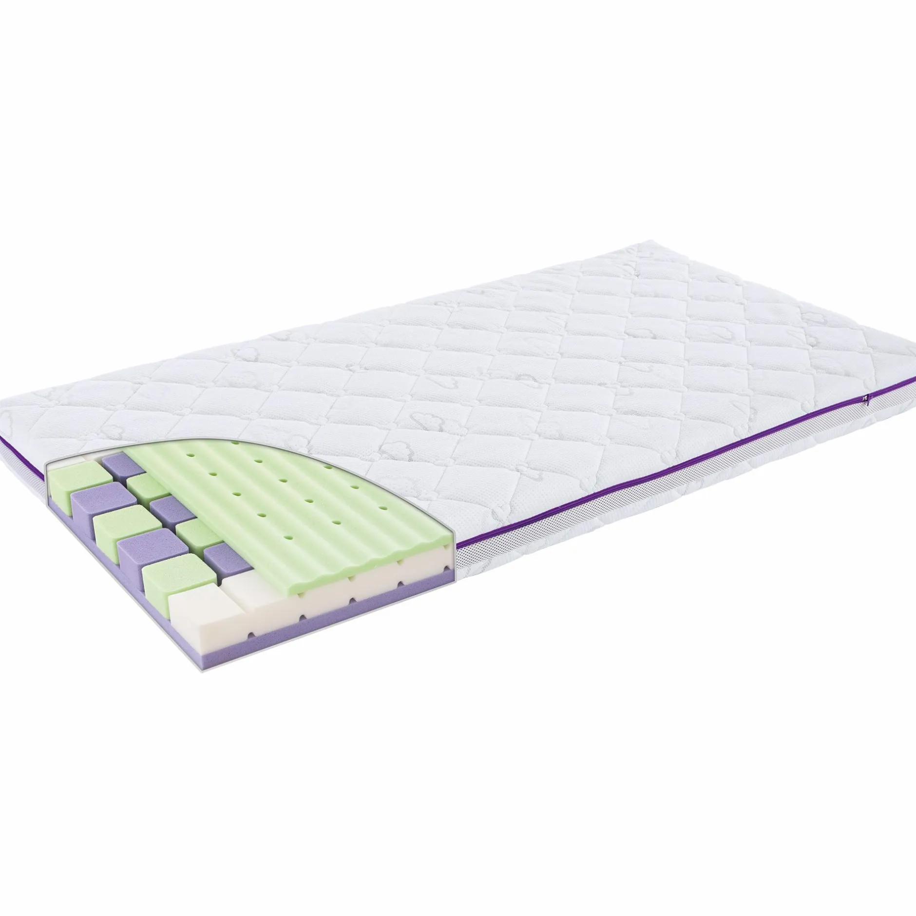 Tru00e4umeland Matratze Veilchen 70 x 140 cm* Matratzen