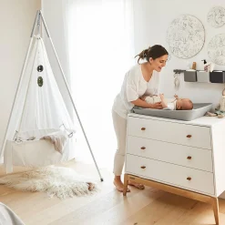 Leander Matty™ Wickelauflage Pearl Grey* Wickelauflagen|Wickelauflagen