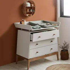 Leander Matty™ Wickelauflage Sage Green* Wickelauflagen|Wickelauflagen
