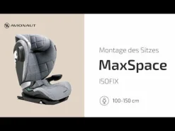 AVIONAUT MaxSpace Airflow Grey*Kinder Kindersitze 15-36 Kg, Gruppe 2/3