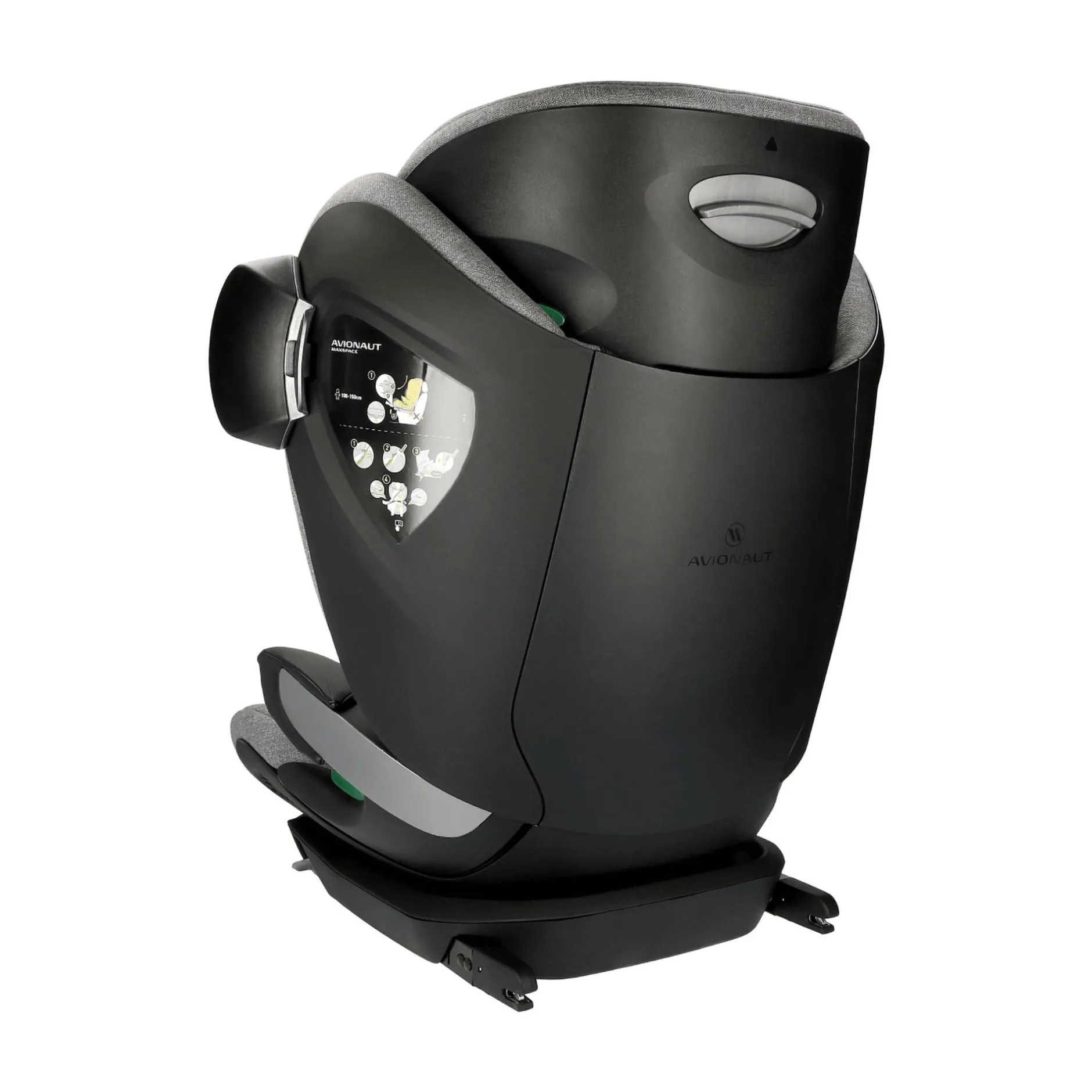 AVIONAUT MaxSpace Smart Grey*Kinder Kindersitze 15-36 Kg, Gruppe 2/3